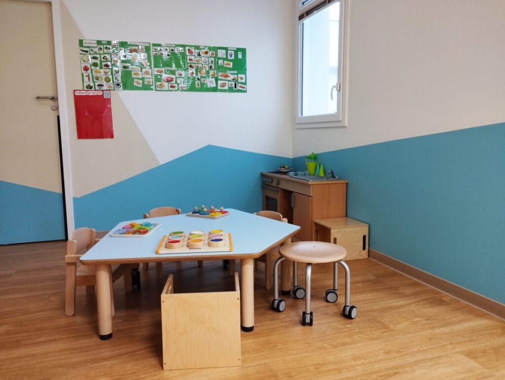 Intérieur crèche