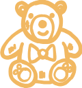 Dessin d'un ours en peluche