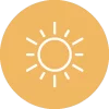 Les Jeunes pousses - pictogramme soleil